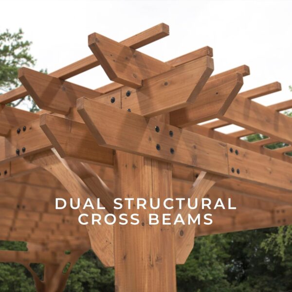 71AC0nCMazL._AC_SL1500_ Backyard Discovery Beaumont Pergola - Image 3
