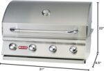Bull Outlaw 30 inch 4 Burner Built in Natural Gas Grill - Image 2