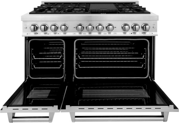 71FRwjjwoQL._AC_SL1500_ ZLINE 48" Professional Dual Fuel Range - Image 6