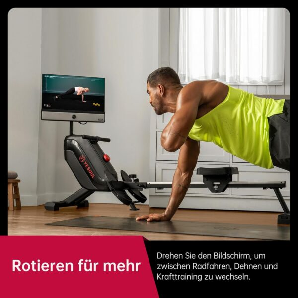 71KqHmjCrJL._AC_SL1500_ Yesoul Rower R1 Plus 21.5" HD Screen - Image 3
