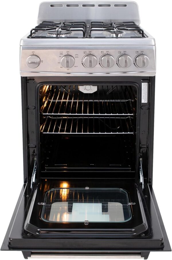 71Ml0UUi90L._AC_SL1500_ Avanti GR2013CSS 20" Freestanding Gas Range - Image 5