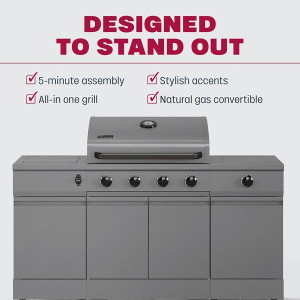 71NZkNLNAPL._AC_SL1500_ TYTUS Fresno Series 5 Burner Grill TDT-021 - Image 7