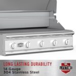 Bull Outlaw 30 inch 4 Burner Built in Natural Gas Grill - Image 3