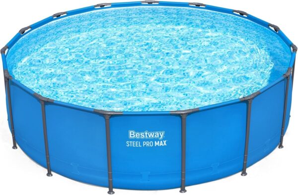 71SOzAJnteL._AC_SL1500_ Bestway Steel Pro Max 15' x 48" Round Above Ground Pool Kit - Image 2