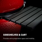 Kamado Joe Big Joe I 24 in. Blaze Red Ceramic Charcoal Grill - Image 3