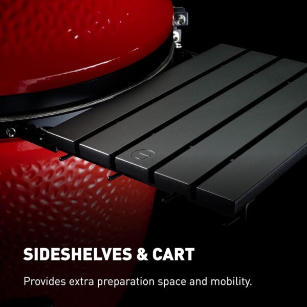 71eqW+gyh8L._AC_SL1500_ Kamado Joe Big Joe I 24 in. Blaze Red Ceramic Charcoal Grill - Image 3