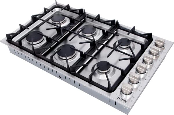 71gvxbDI11L._AC_SL1500_ Thor TGC3601 36" Gas Cooktop - Image 4