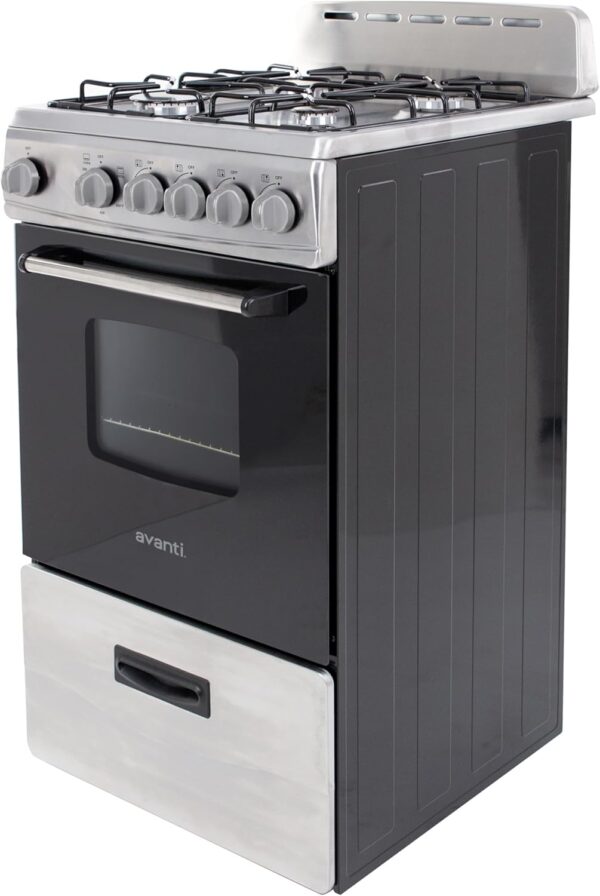 71k0+IE977L._AC_SL1500_ Avanti GR2013CSS 20" Freestanding Gas Range - Image 3
