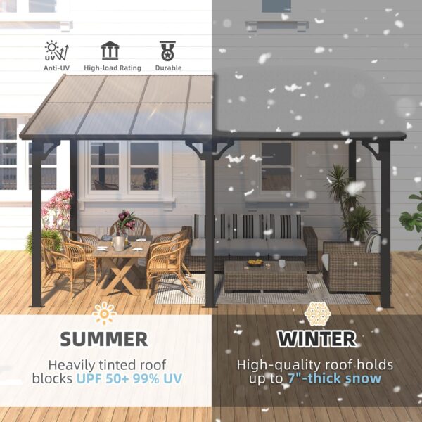 71kSmTm2CsL._AC_SL1500_ Aecojoy Aluminum Pergola with Canopy - Image 6