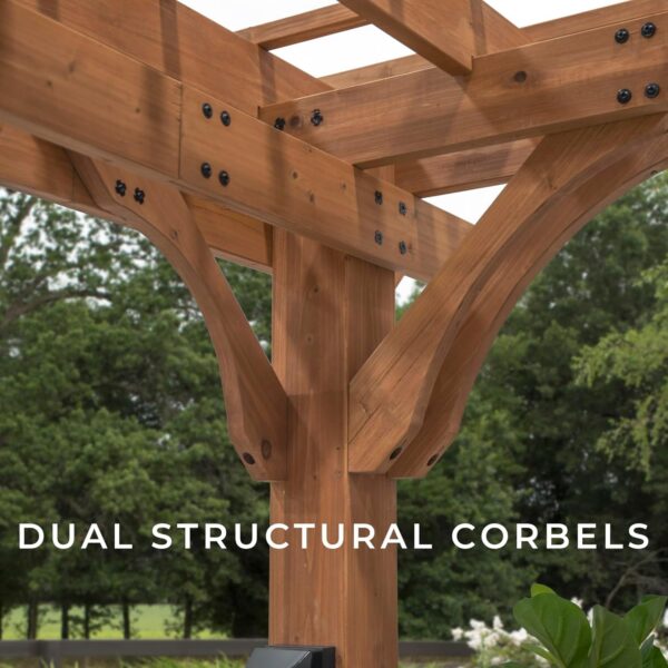 71tYkWUGs+L._AC_SL1500_ Backyard Discovery Beaumont Pergola - Image 2