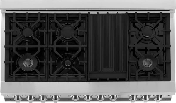 71zo+4jojIL._AC_SL1500_ ZLINE 48" Professional Dual Fuel Range - Image 3