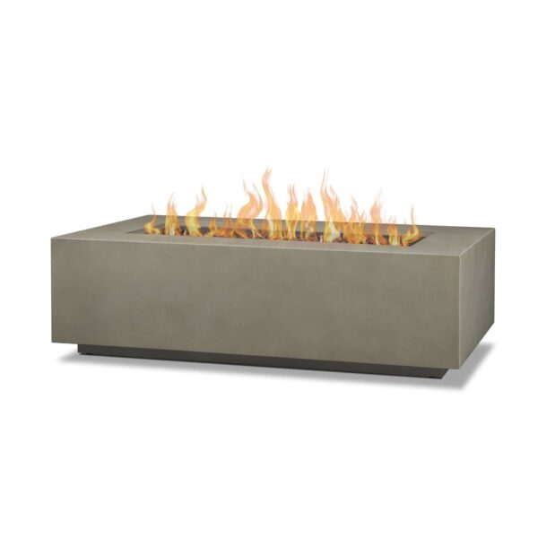 729 Real Flame Aegean 50" Rectangle Propane Gas Outdoor Fire Table - Image 4
