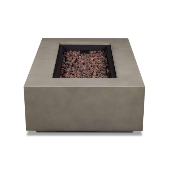 731 Real Flame Aegean 50" Rectangle Propane Gas Outdoor Fire Table - Image 6
