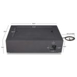 Real Flame Aegean 50" Rectangle Propane Gas Outdoor Fire Table - Image 7