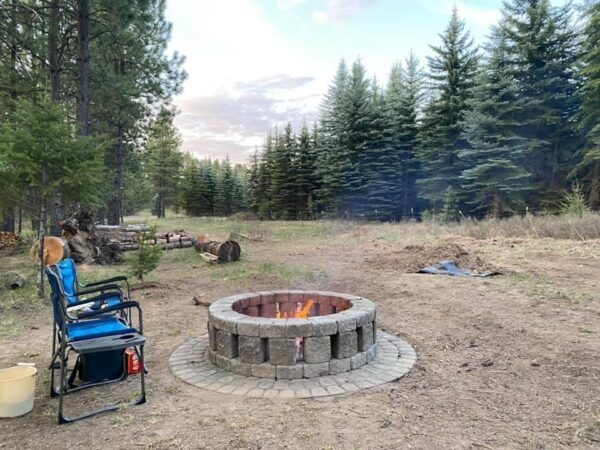 737 Stonehenge 58 in. x 16 in. Concrete Fire Pit Kit in Northwest Blend - Image 3