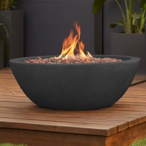 Real Flame Riverside Oval Propane Fire Bowl