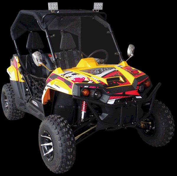 743 TrailMaster Challenger 200x Go Kart UTV Side by Side - Image 1