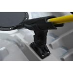 Brooklyn Kayak UH-FK184-GRY 9 ft. 2 in. Sit on Top Single Fishing Kayak Seat And Paddle - Grey Camo - Image 6