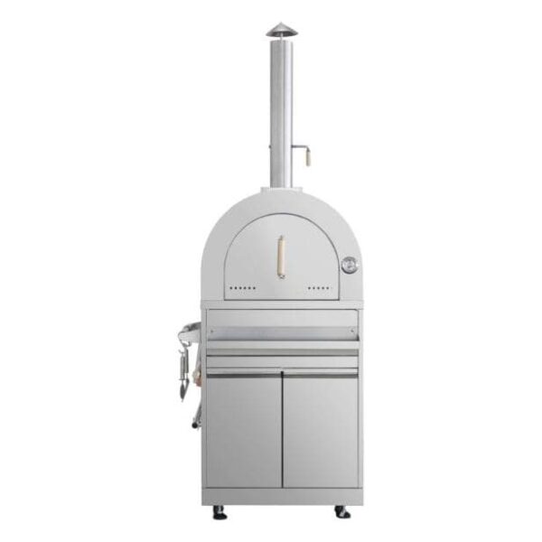 7f1284a6f467cddd4713c3b52ae08ef1 Thor Kitchen Outdoor Kitchen Pizza Oven And Cabinet - Model MK07SS304 - Image 1