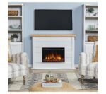 Real Flame Marshall 49" Slim Electric Fireplace - Image 2
