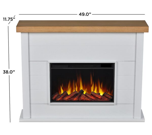 81 Real Flame Marshall 49" Slim Electric Fireplace - Image 3