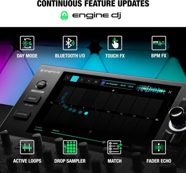 810SFRgxN2L._AC_SL1500_ Denon DJ SC LIVE 4 4-Deck Standalone DJ - Image 5