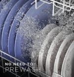 GE - 24" Top Control Built-In Hybrid Tub Dishwasher with Dry Boost - Stainless Steel - Image 8