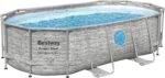 Bestway Power Steel Swim Vista Series II Above Ground Outdoor Swimming Pool - Image 7
