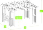 Yardistry Madison Pergola YM11783 - Image 7