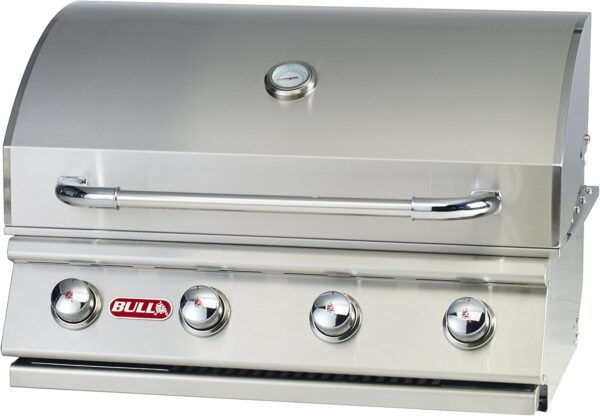 81KUtjCTefL._AC_SL1500_ Bull Outlaw 30 inch 4 Burner Built in Natural Gas Grill - Image 1