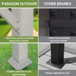Paragon Outdoor Florence Freestanding Pergola PR100N1 - Image 5