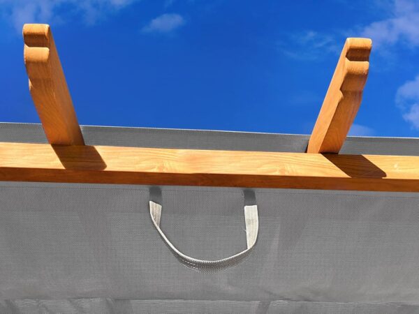 81ssFDtl4eL._AC_SL1500_ Florence Aluminum Pergola with Canopy Paragon Outdoor - Image 2