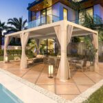 EROMMY 12'x24' Outdoor Louvered Pergola Gazebo - Image 2