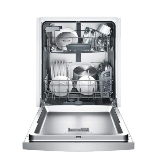 825225955337_09361488_1080x Bosch 100 Series PureDry 50-Decibel Front Control 24-in Built-In Dishwasher (Fingerprint-Resistant Stainless Steel) ENERGY STAR - Image 1