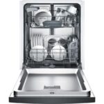 Bosch 100 Series PureDry 50-Decibel Front Control 24-in Built-In Dishwasher (Fingerprint-Resistant Stainless Steel) ENERGY STAR - Image 2