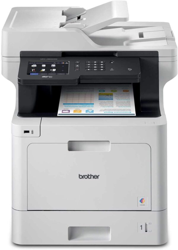 846 Brother MFC-L8900CDW Business Color Laser All-in-One Printer - Image 1