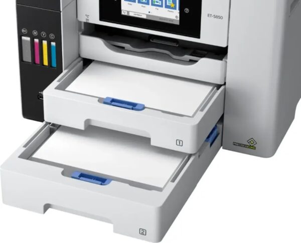 873 Epson EcoTank Pro ET-5850 Wireless Color All-in-One Supertank Printer C11CJ29201 - Image 6