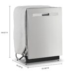 Whirlpool 24-inch Top Control Quiet Dishwasher with 3rd Rack Stainless Steel - Image 13