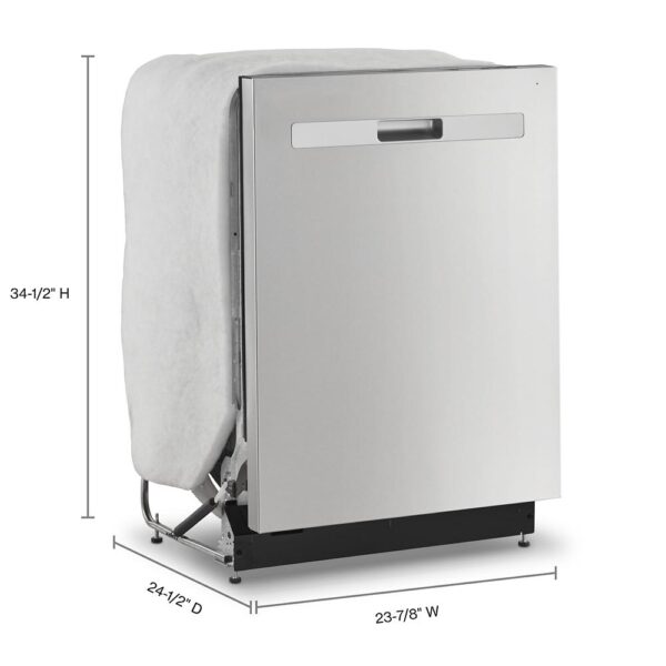 8741095_1703062536_dimension-p220146wd-078z Whirlpool 24-inch Top Control Quiet Dishwasher with 3rd Rack Stainless Steel - Image 13