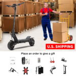 M YUME SCOOTER Hawk Dual Motor Electric Scooters for Adults 2400W 43MPH 43Miles Long Rang E-Scooter - Image 4