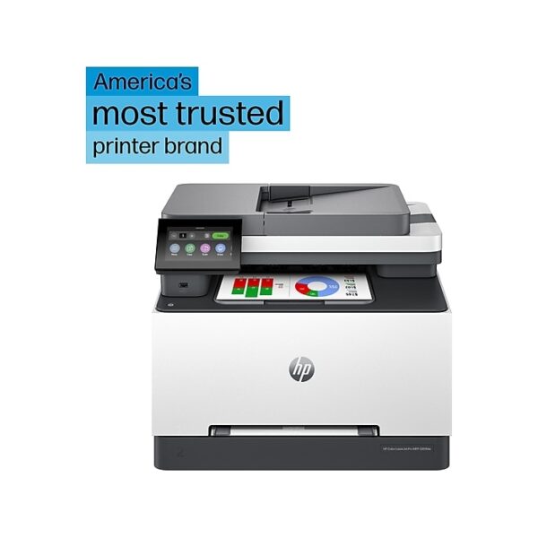 899 HP Color LaserJet Pro MFP 3301fdw | Color | Print, copy, scan, fax | Wireless | 499Q5F#BGJ - Image 3