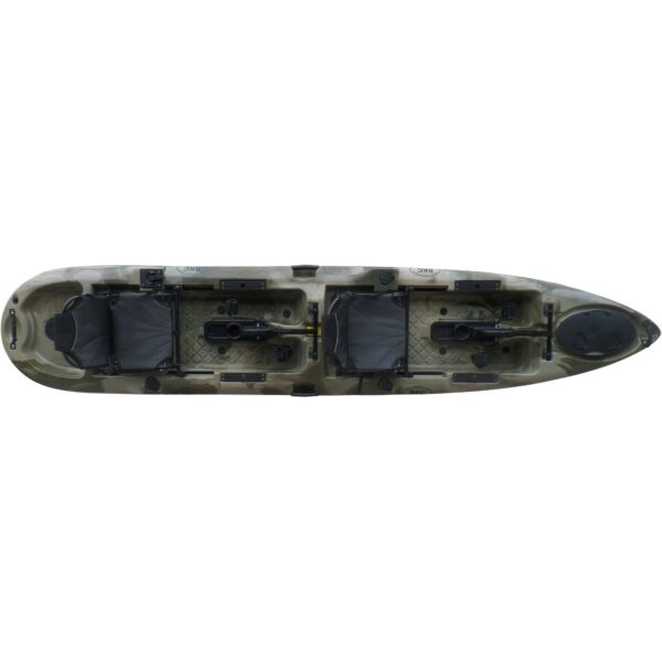 900 BKC PK14 14' Tandem Sit-On-Top Pedal Drive Kayak - Image 2