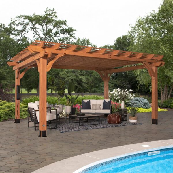 91yz65JDUVL._AC_SL1500_ Backyard Discovery Beaumont Pergola - Image 6