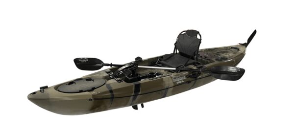 945 BKC PK12 Angler Sit-on-Top Single Pedal Fishing Kayak - Image 1