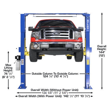 9620ee69-6c79-4b40-9640-753e9d9d7c8e Atlas PRO-9D 9,000 lb Overhead 2-Post Lift - Image 2