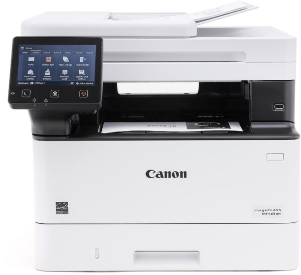 980 Canon imageCLASS MF465dw Wireless Mobile-Ready Duplex Laser All-In-One Monochrome Printer - Image 1