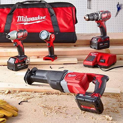B004IZAIUK-6-1756239844478 Milwaukee 2696-24 M18 Cordless Compact Combo Tool Kit - Image 6