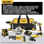 DEWALT 20V MAX Combo Kit, Compact 7-Tool (DCK720D2) - Image 2