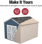 Handy Home Products Rookwood 10x12 Do-It-Yourself Wooden Storage Shed- Does not Include Floor kit, Paint, or Roofing Shingles - Image 9