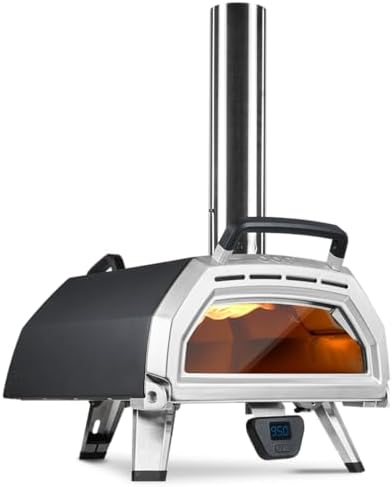 B095CJ5KSD-0-1756321672063 Ooni Karu 16 Multi-Fuel Outdoor Pizza Oven - Wood and Gas Fired Oven - Outdoor Cooking Pizza Oven - Fire and Stonebaked Pizza Oven for Authentic Homemade Pizzas - Dual Fuel Pizza Maker - Image 1